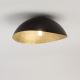 Bevestigde hanglamp SOLARIS 1xE27/60W/230V diameter 48 cm zwart/goud