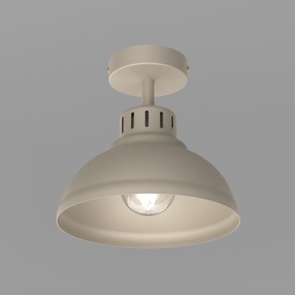 Bevestigde hanglamp SVEN 1xE27/15W/230V beige