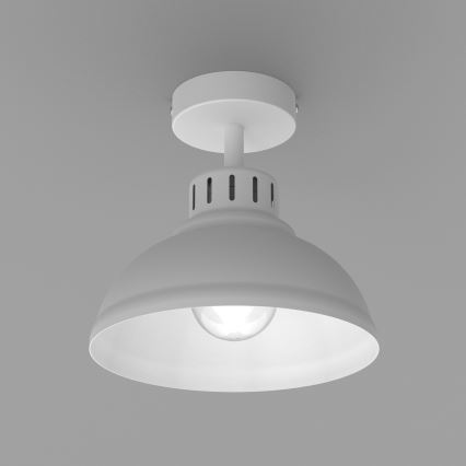 Bevestigde hanglamp SVEN 1xE27/15W/230V wit