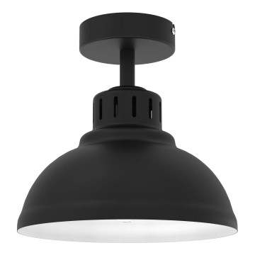 Bevestigde hanglamp SVEN 1xE27/15W/230V zwart