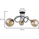 Bevestigde hanglamp VENUS GOLD 3xE27/60W/230V