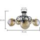 Bevestigde hanglamp VENUS GOLD 5xE27/60W/230V