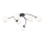 Bevestigde hanglamp VIBRA 6xE14/10W/230V zwart/wit