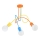Bevestigde hanglamp voor kinderen TANGO 3xE27/15W/230V kleurrijk