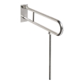 Bevestiging 10x25 cm rvs/zilver