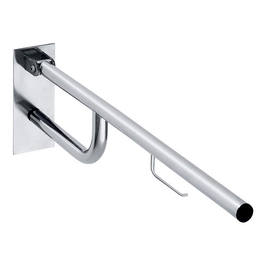 Bevestiging met houder 10,3x25,3 cm roestvrij staal/zilver