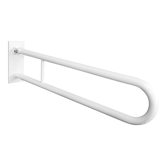 Bevestigingsbeugel 10x25 cm wit