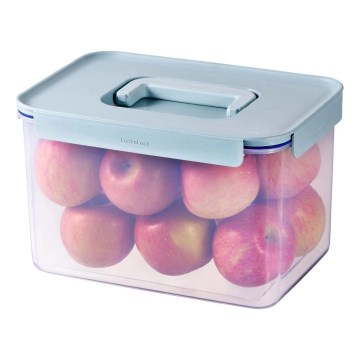 Bewaardoos CLASSIC PLUS 6 l, blauw/doorzichtig