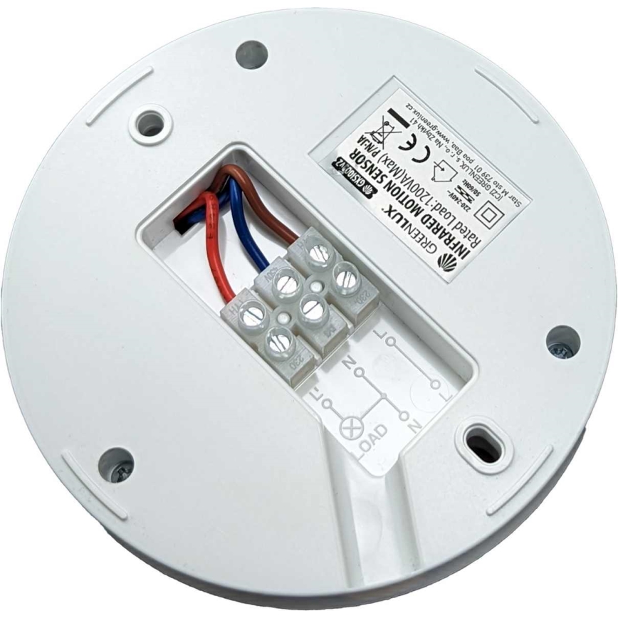 Bewegingssensor PIR 1200W/230V