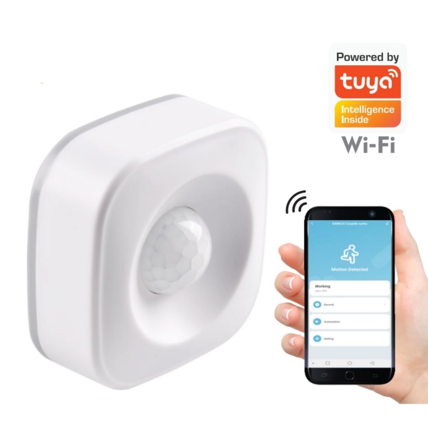 Bewegingssensor PIR 3xAAA/1,5V Wi-Fi Tuya