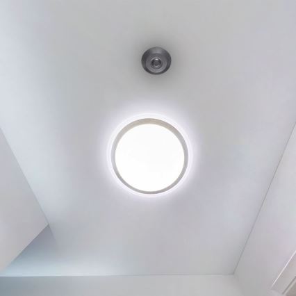 Bewegingssensor plafond PIR 360° 1000W/230V zwart