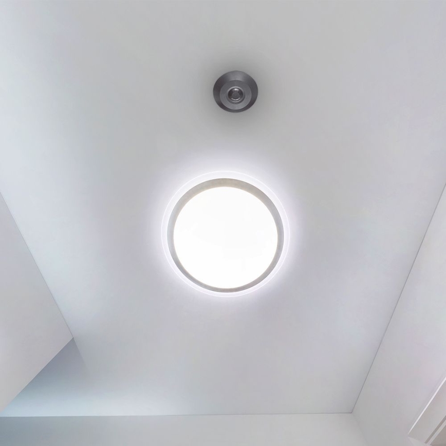 Bewegingssensor plafond PIR 360° 1000W/230V zwart