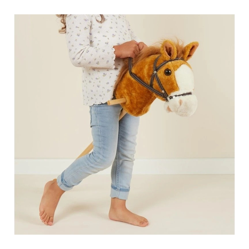 Bieco - Hobby paard BROWNIE paard