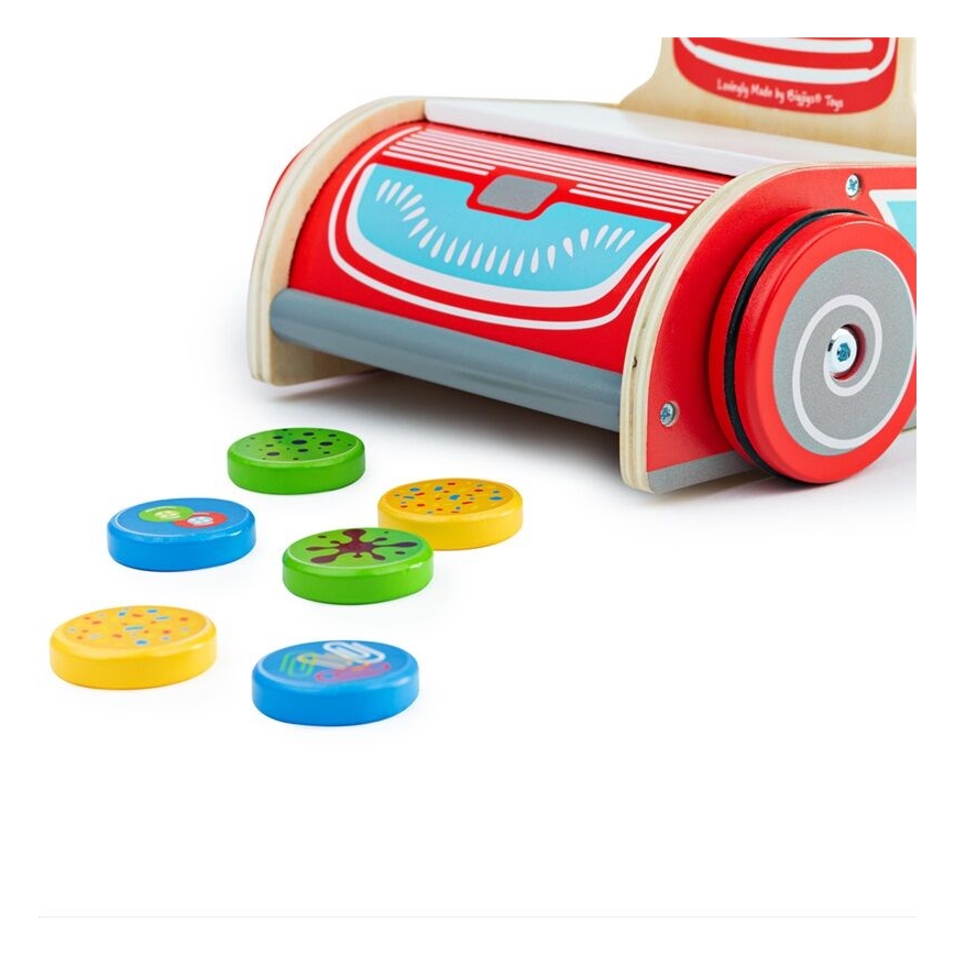 Bigjigs Toys - Steelstofzuiger