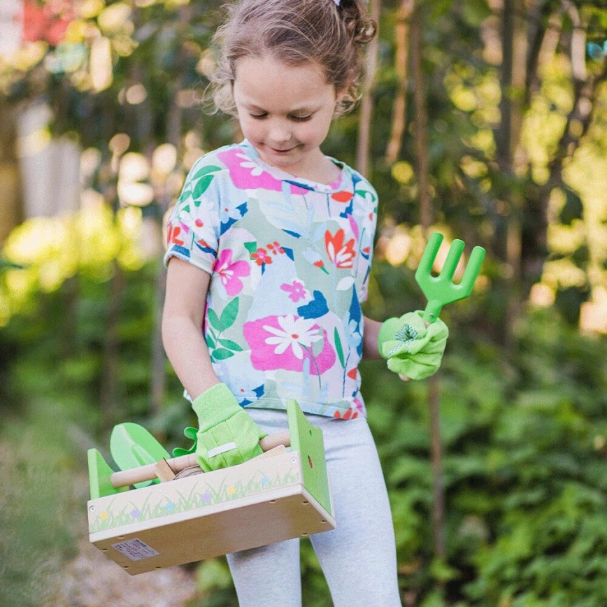 Bigjigs Toys - Tuinset in een krat