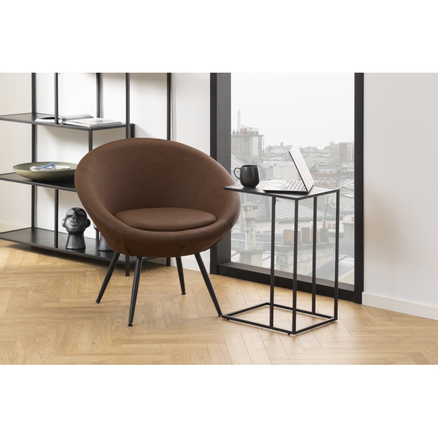 Bijzettafel ALMA antraciet