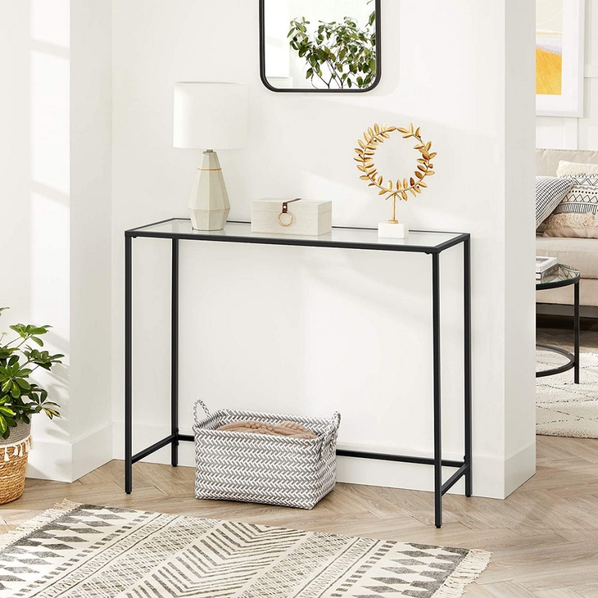 Bijzettafel CIREL zwart