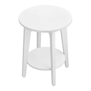 Bijzettafel KAEL wit