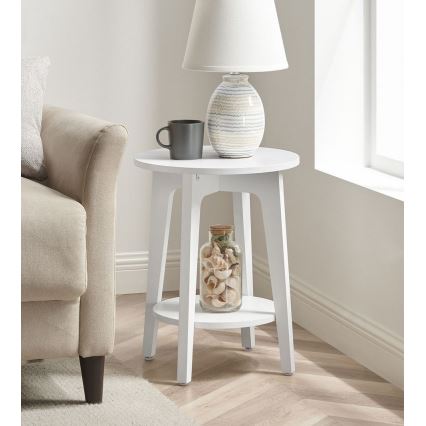 Bijzettafel KAEL wit