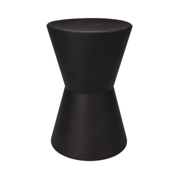 Bijzettafel PETIT Ø 29 cm zwart
