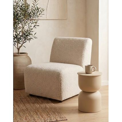Bijzettafel PETIT Ø 31 cm beige
