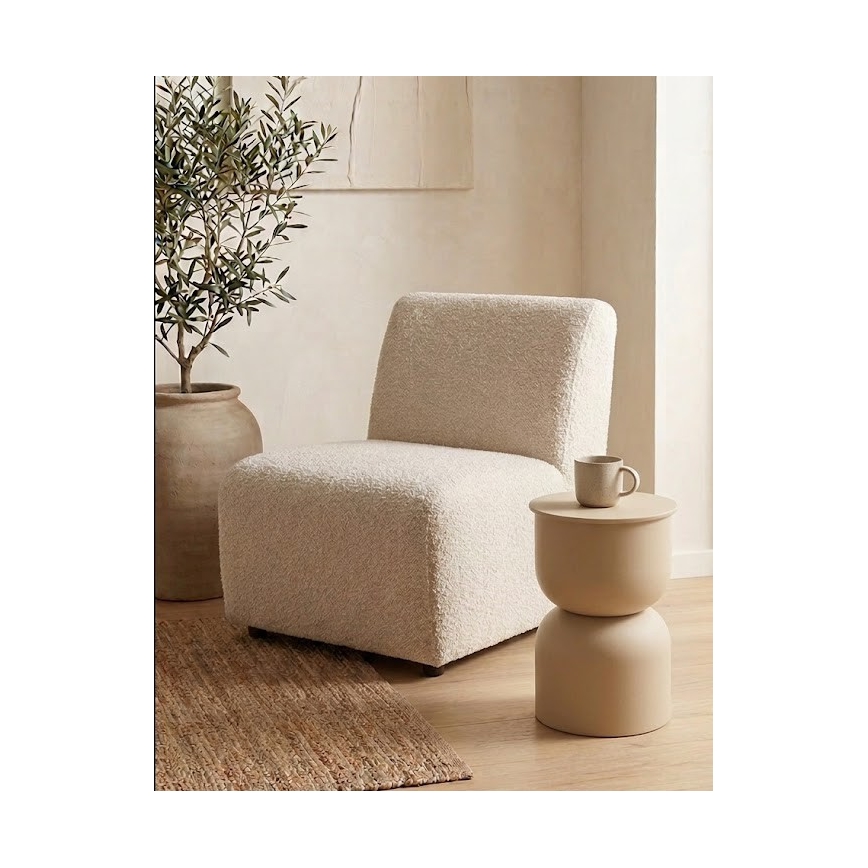 Bijzettafel PETIT Ø 31 cm beige