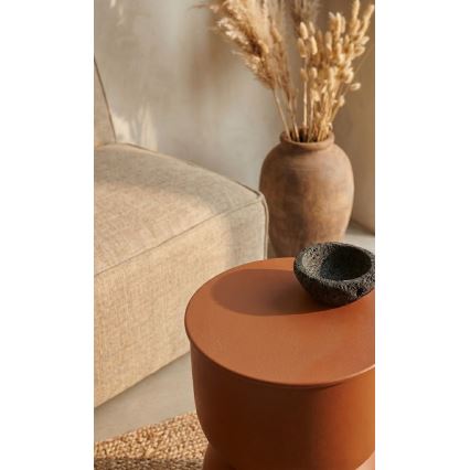 Bijzettafel PETIT Ø 31 cm oranje