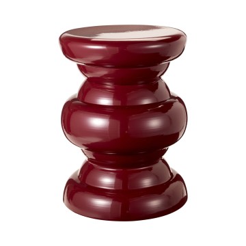 Bijzettafel PETIT, Ø 31 cm, rood