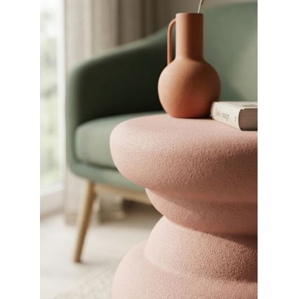 Bijzettafel PETIT Ø 31 cm roze
