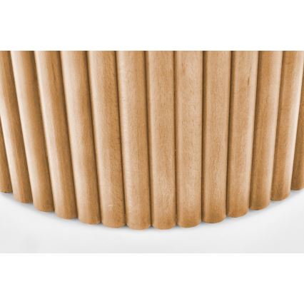 Bijzettafel WOODY 50 x 40 cm beige