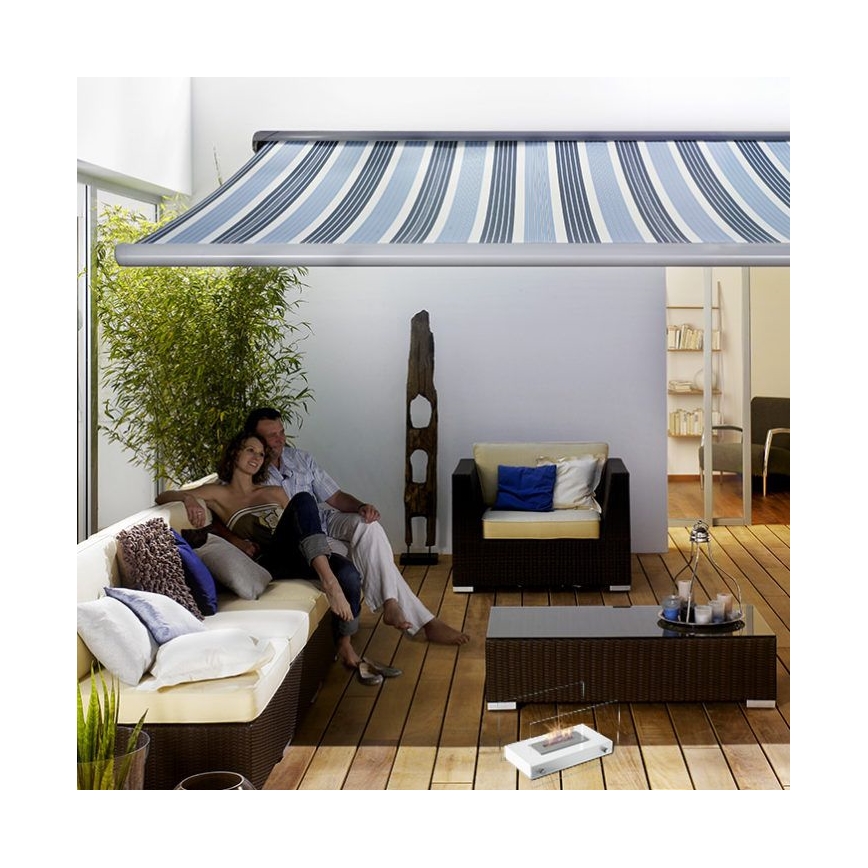 Kratki - BIO haard 25,2x39cm 1kW wit