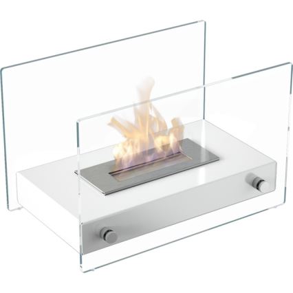 Kratki - BIO haard 25,2x39cm 1kW wit