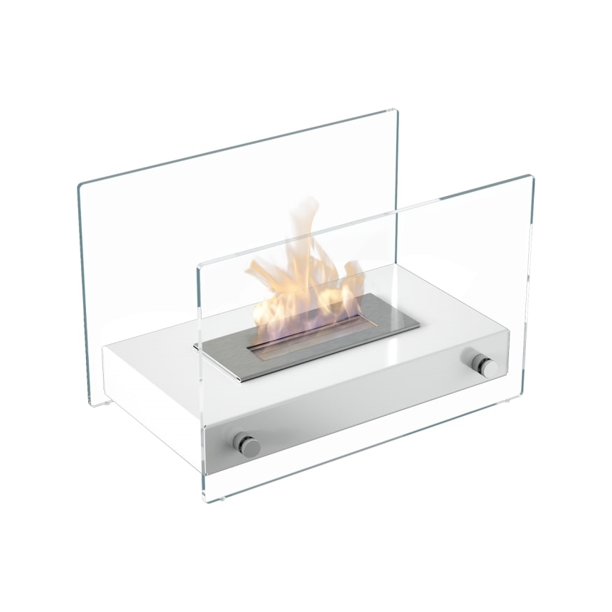 Kratki - BIO haard 25,2x39cm 1kW wit