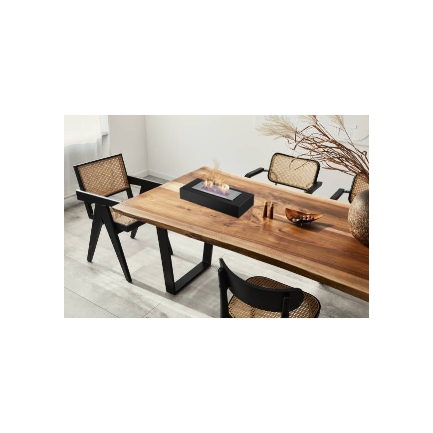Kratki - BIO haard 8,5x49 cm 2,5kW zwart