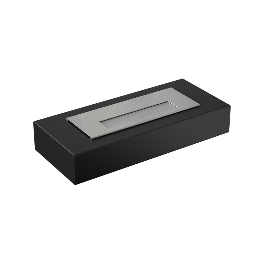 Kratki - BIO haard 8,5x49 cm 2,5kW zwart