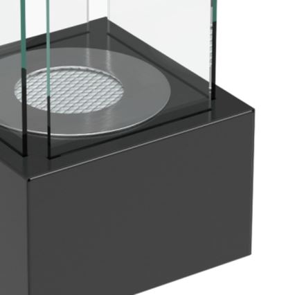 Kratki - BIO haard 35,3x25 cm 1kW zwart