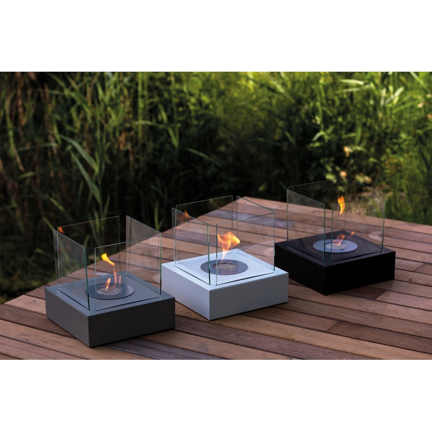 Kratki - BIO haard 30,3x30 cm 1kW wit