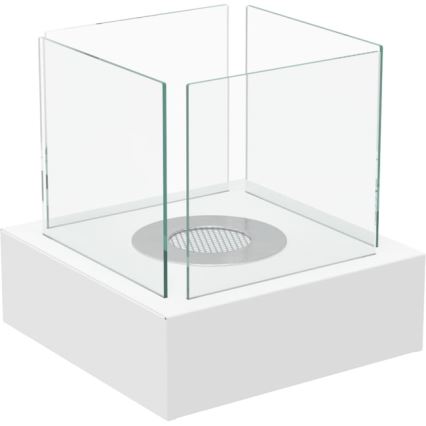 Kratki - BIO haard 30,3x30 cm 1kW wit