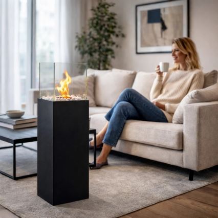 Biohaard ALICANTE 26,5x80,5 cm 2kW zwart