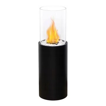 Biohaard ROMA 26,5x80,5 cm 2 kW zwart + beschermkap