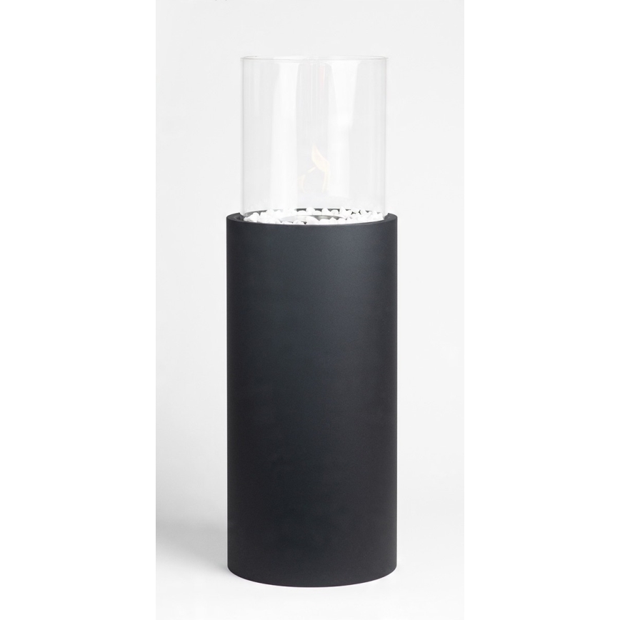 Biohaard ROMA 26,5x80,5 cm 2 kW zwart + beschermkap