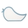 BIRD LED tafellamp voor kinderen 12W 230V blauw