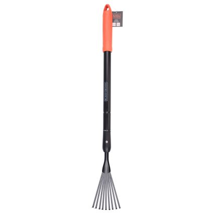 BLACK+DECKER - Telescopisch hark 77-110 cm