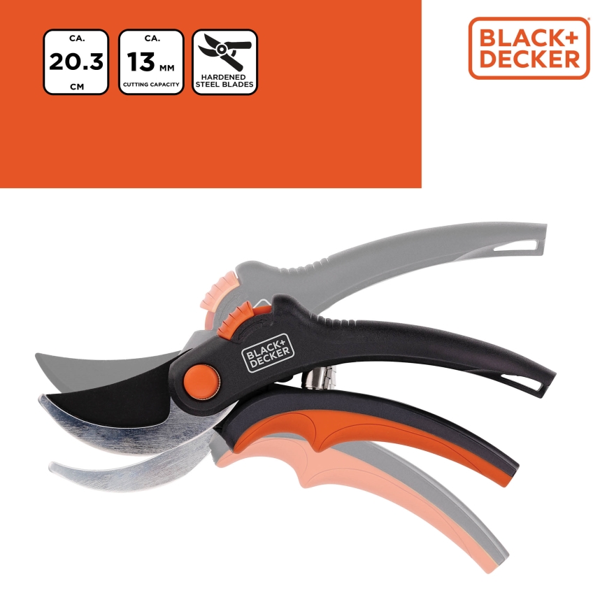 BLACK+DECKER - Tuinschaar 200 mm