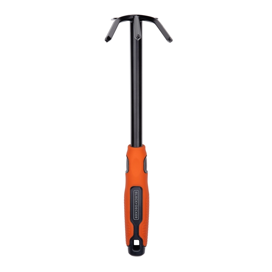 BLACK+DECKER - Tuinschoffel met een drietandige grondwoeler 30 cm