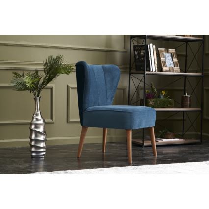 Blauwe fauteuil SELI