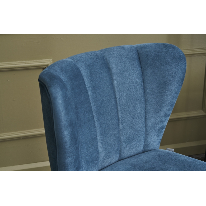 Blauwe fauteuil SELI