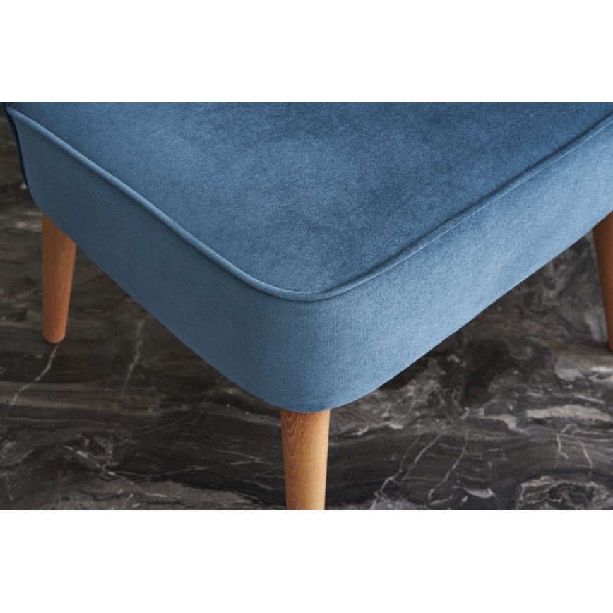 Blauwe fauteuil SELI