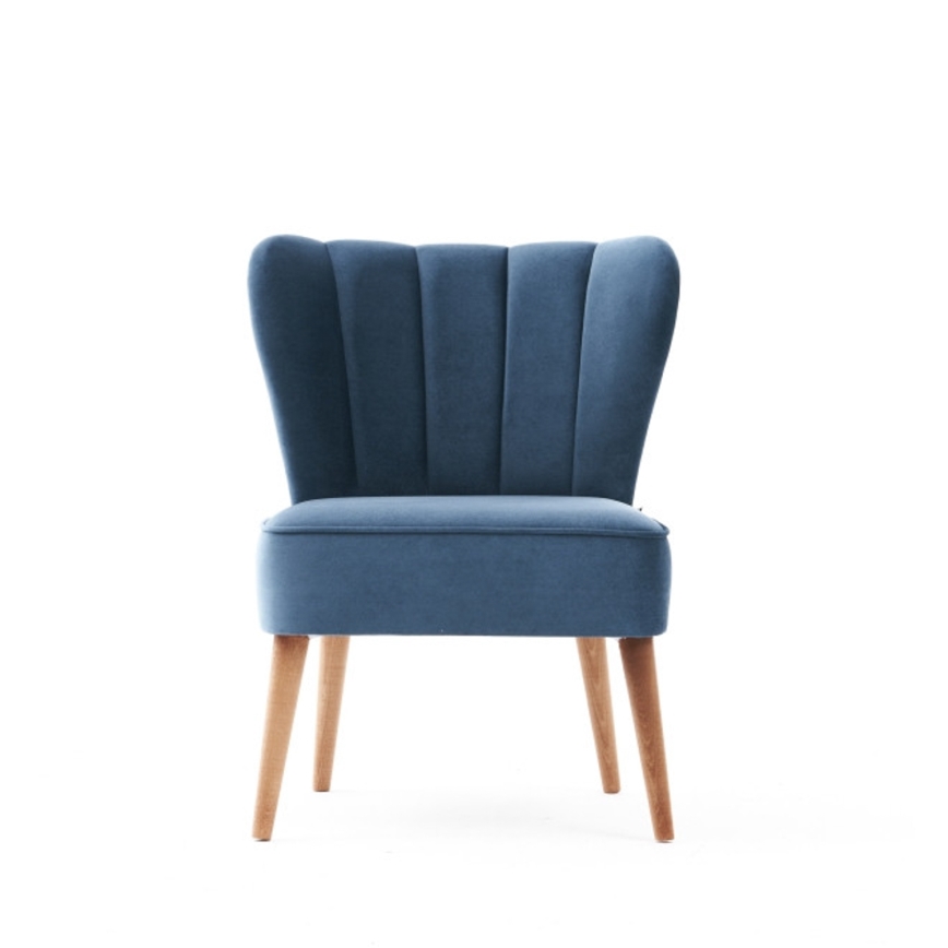 Blauwe fauteuil SELI