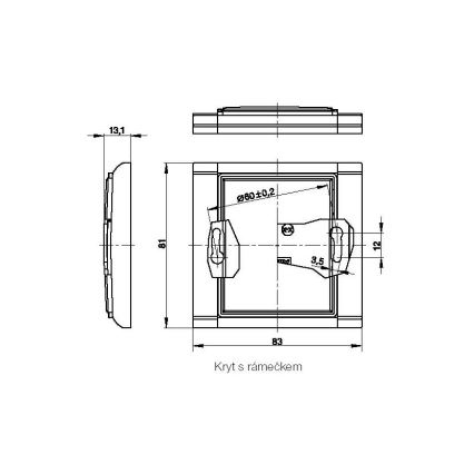 Blindplaat ELEMENT K 3902E-A00001 03